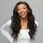 Side view of a body wave install finished with a 13x4 frontal