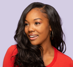 Close-up of the transparent lace and knots on a body wave 4x4 closure