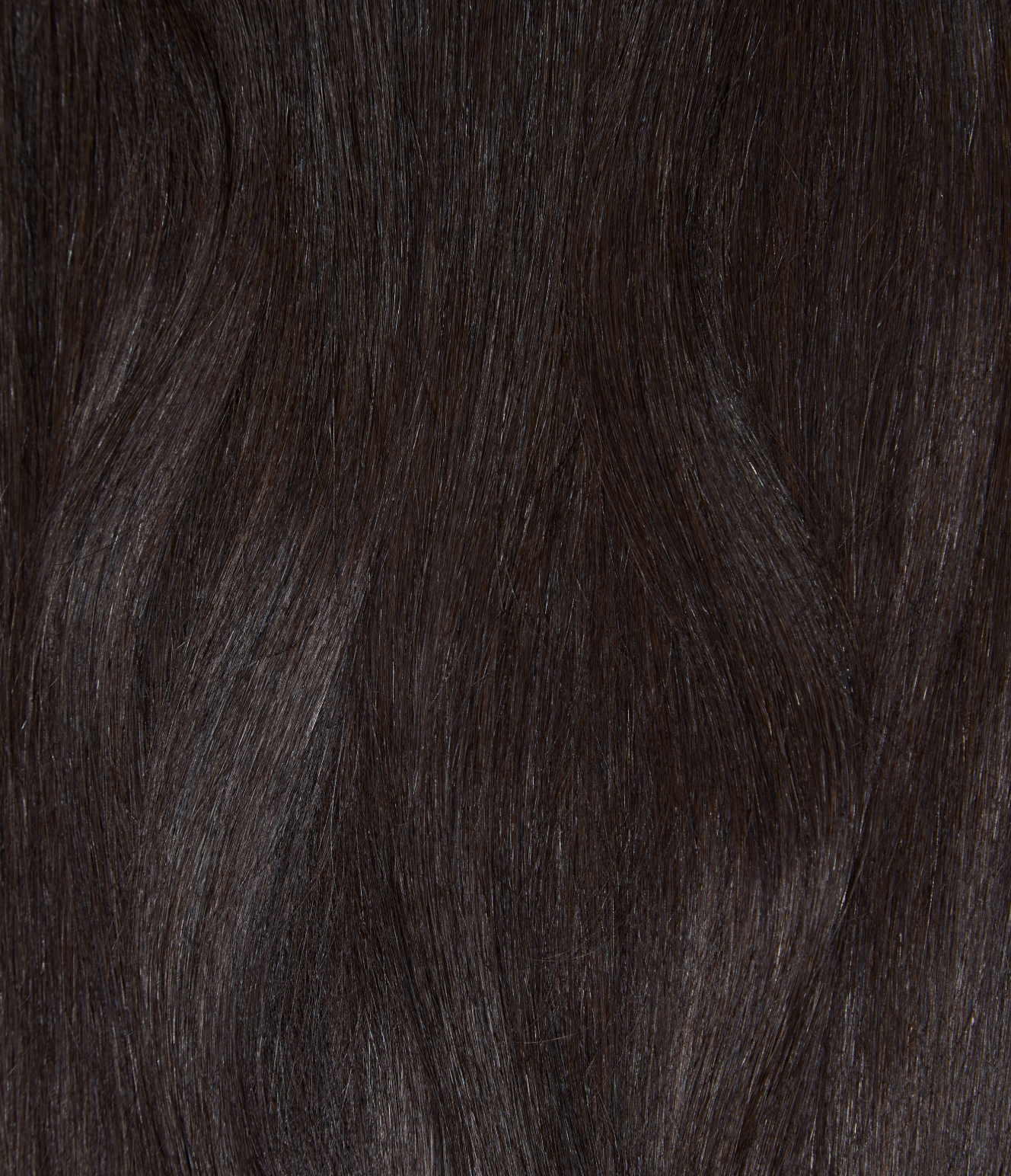 4 Dark Brown Seamless Clip-In Hair Extensions
