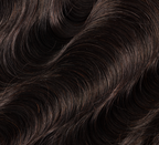Close-up of the ear to ear HD lace on a body wave frontal