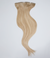 7 Dark Warm Blonde with 8 Blonde Balayage Seamless Clip-In Hair Extensions