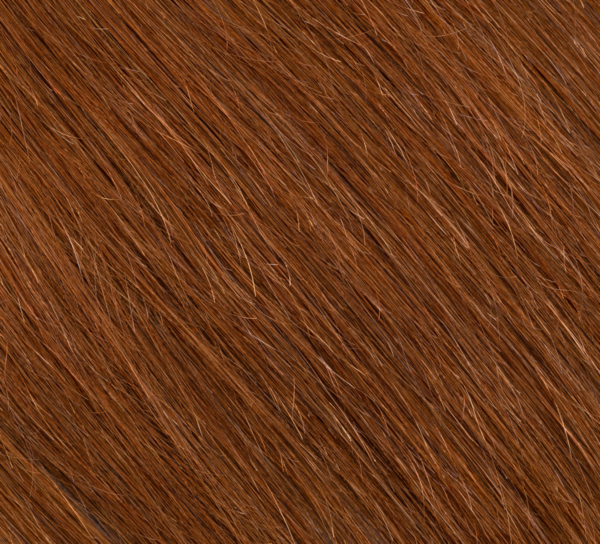 Back view of a caramel brown straight install with a 5x5 closure