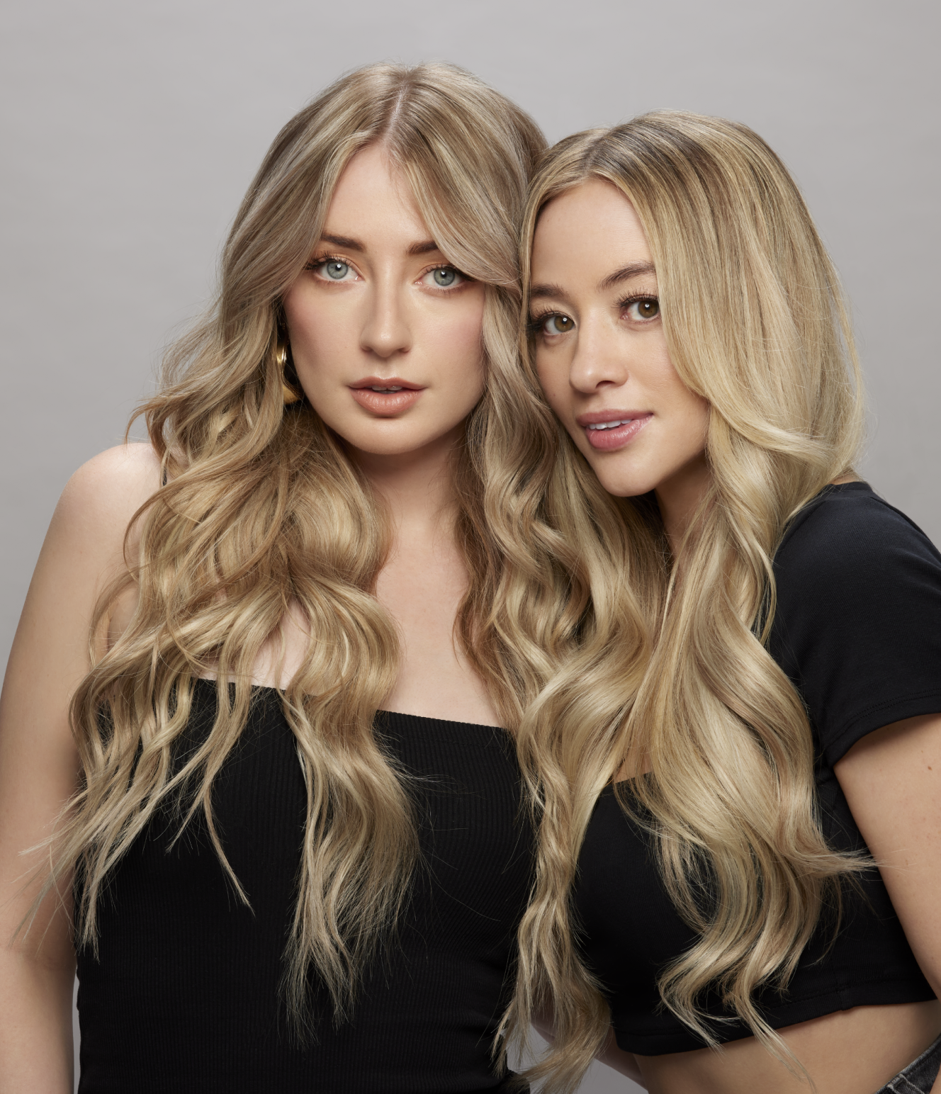 7A Dark Ash Blonde with 10 Light Blonde Highlights Seamless Clip-In Hair Extensions