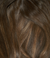 5 Medium Warm Brown with 6 Medium Brown Balayage Seamless Clip-In Hair Extensions